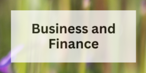 Business and Finance